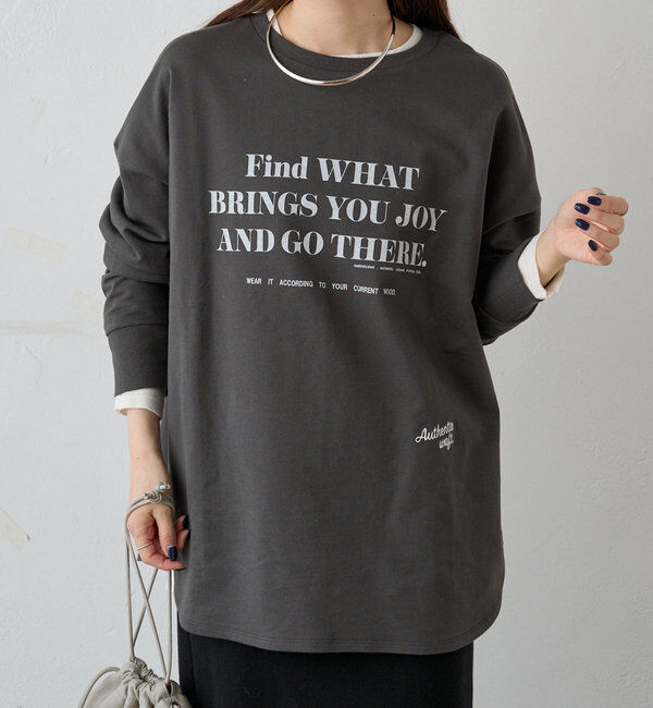  「インレイチュニックプルオーバー」|プルオーバー|