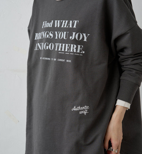  「インレイチュニックプルオーバー」|プルオーバー|