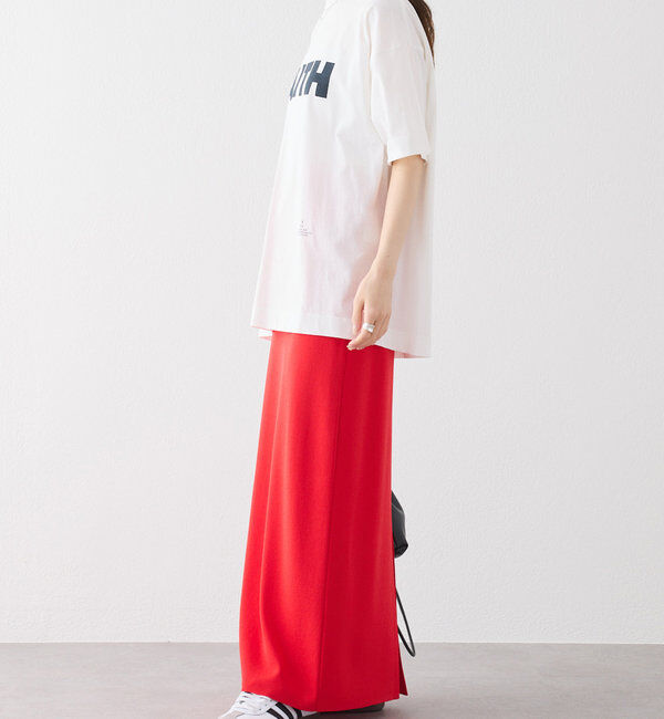  「《新色登場！/リバイバル》【-3kg見え / Du noir】ナロースカート」|スカート|