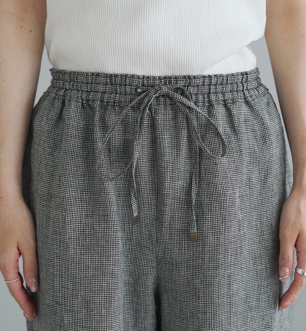  「リネンウエストゴムイージーパンツ」|その他|