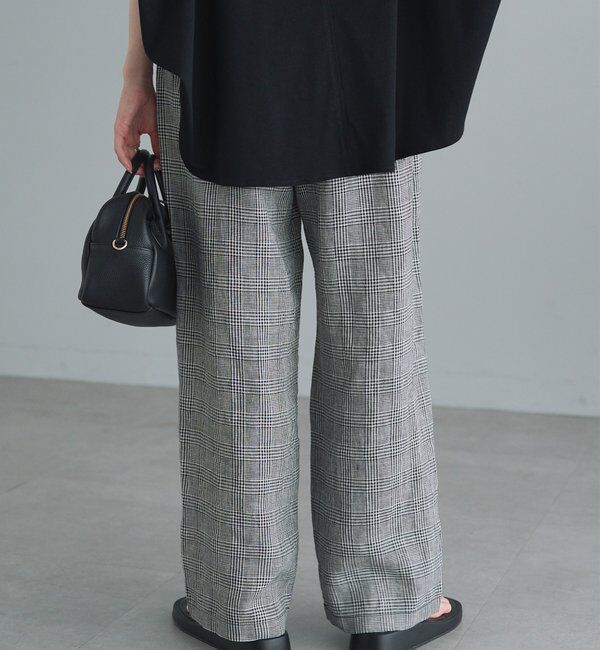  「リネンウエストゴムイージーパンツ」|その他|