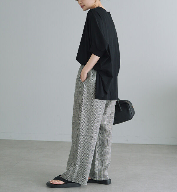  「リネンウエストゴムイージーパンツ」|その他|