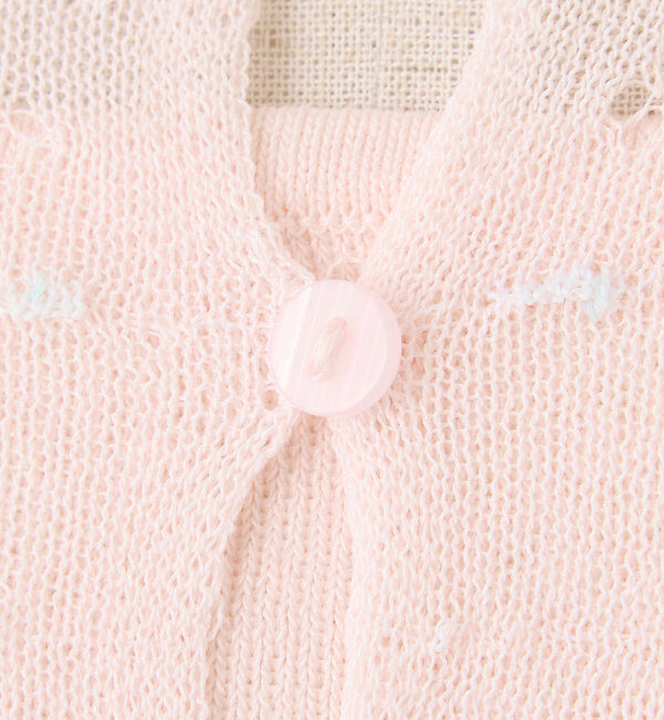  「インナー&times;袖リボンカーデアンサンブル」|ニット・セーター|