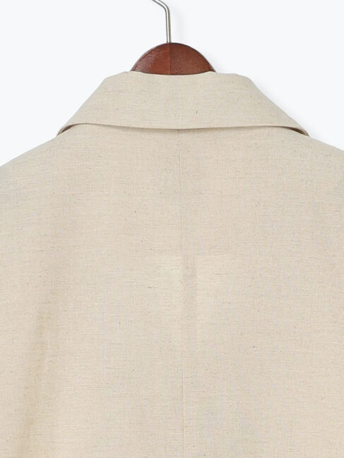 Te chichi「リネンブレンドハーフスリーブジャケット（セットアップ可）《2025summer catalog item》」|その他|