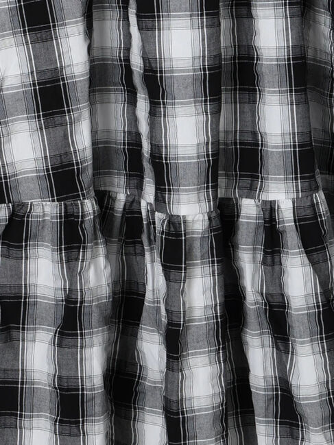 sm2rhythm「シャーリングチェックキャミワンピース」|ワンピース|