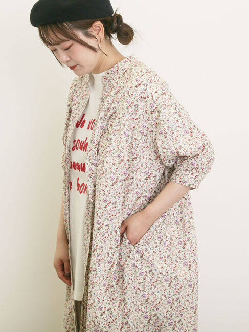Samansa Mos2「【接触冷感】シャツワンピース ≪S/Mサイズ≫」|ワンピース|