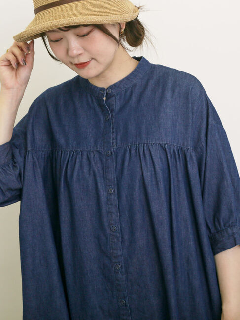 Samansa Mos2「【接触冷感】シャツワンピース ≪S/Mサイズ≫」|ワンピース|