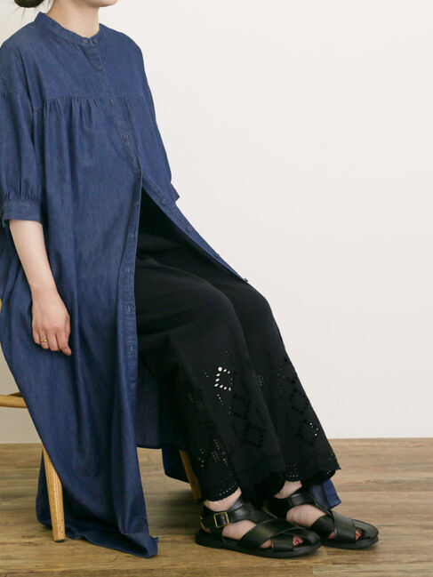 Samansa Mos2「【接触冷感】シャツワンピース ≪S/Mサイズ≫」|ワンピース|