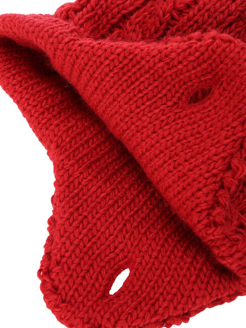  「配色ぽんぽん付きニット帽」|その他|