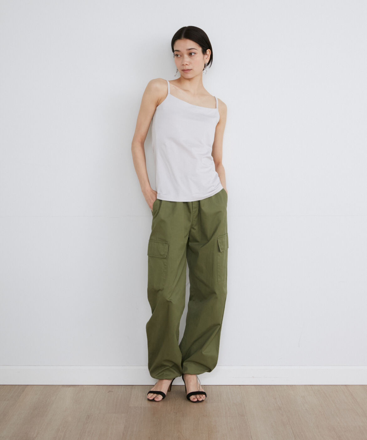 INED「キャミソール《スビン綿MIX天竺/A-GIRL&rsquo;S 》」|キャミソール|