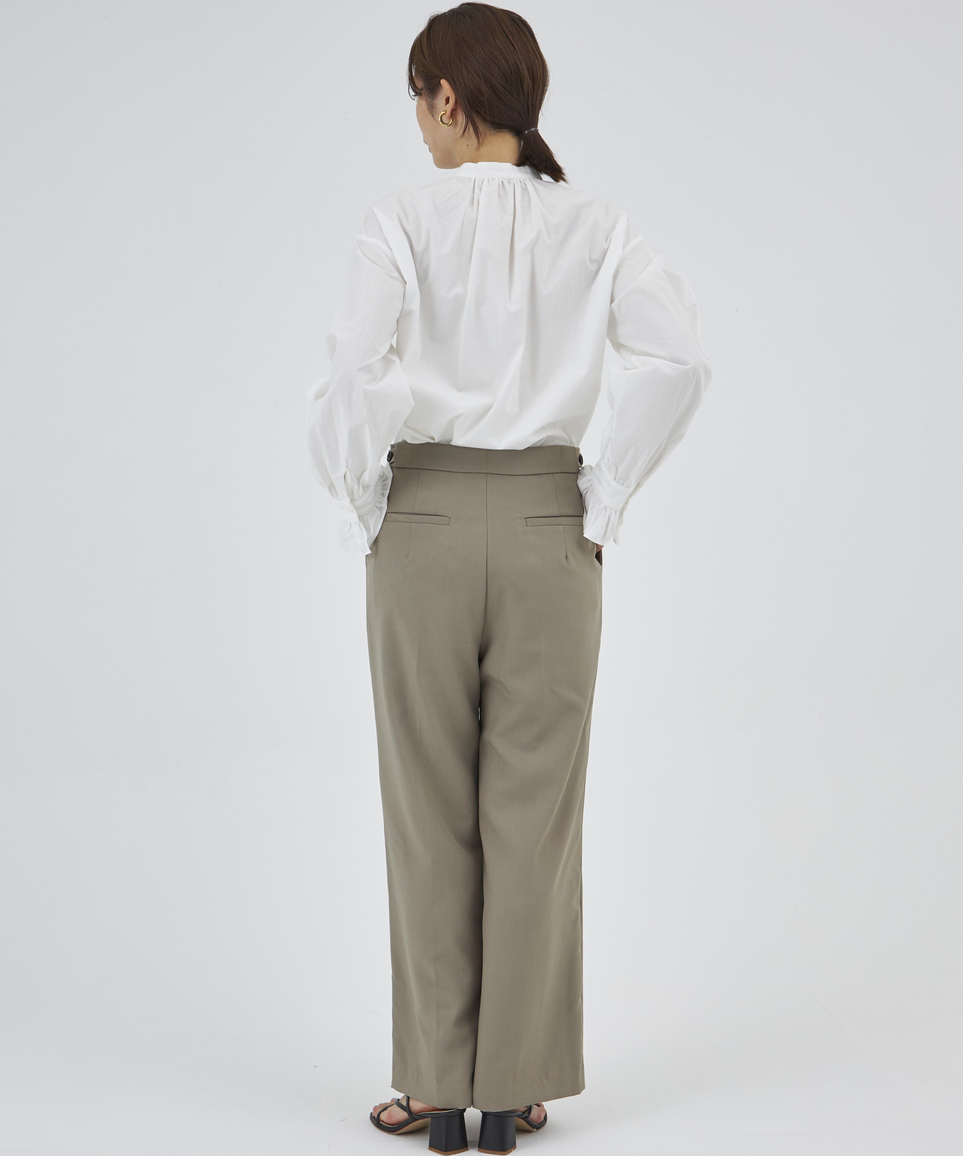 INED「《INED CLARO》ドライツイルマニッシュパンツ」|その他|