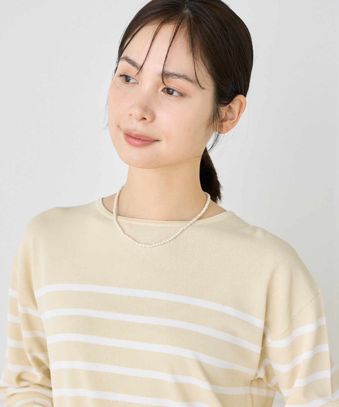 7-IDconcept.「パールモチーフネックレス」|ネックレス|