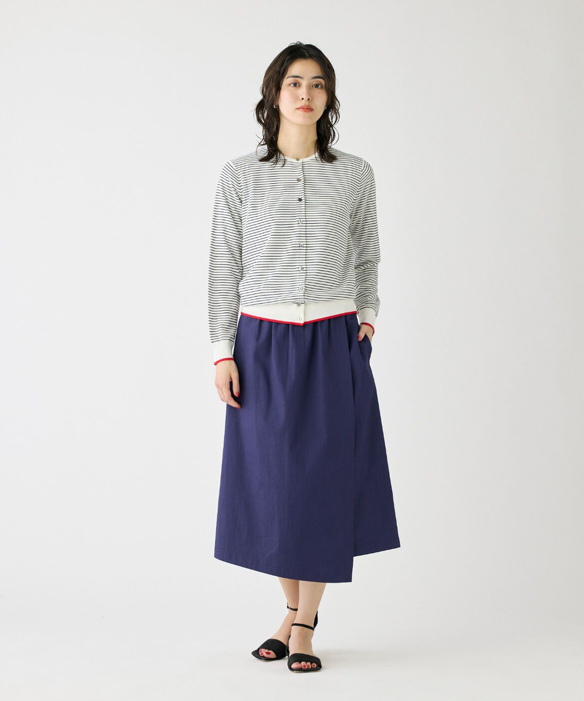 DAY by DAY it&rsquo;s international「ラップデザインスカート」|台形|