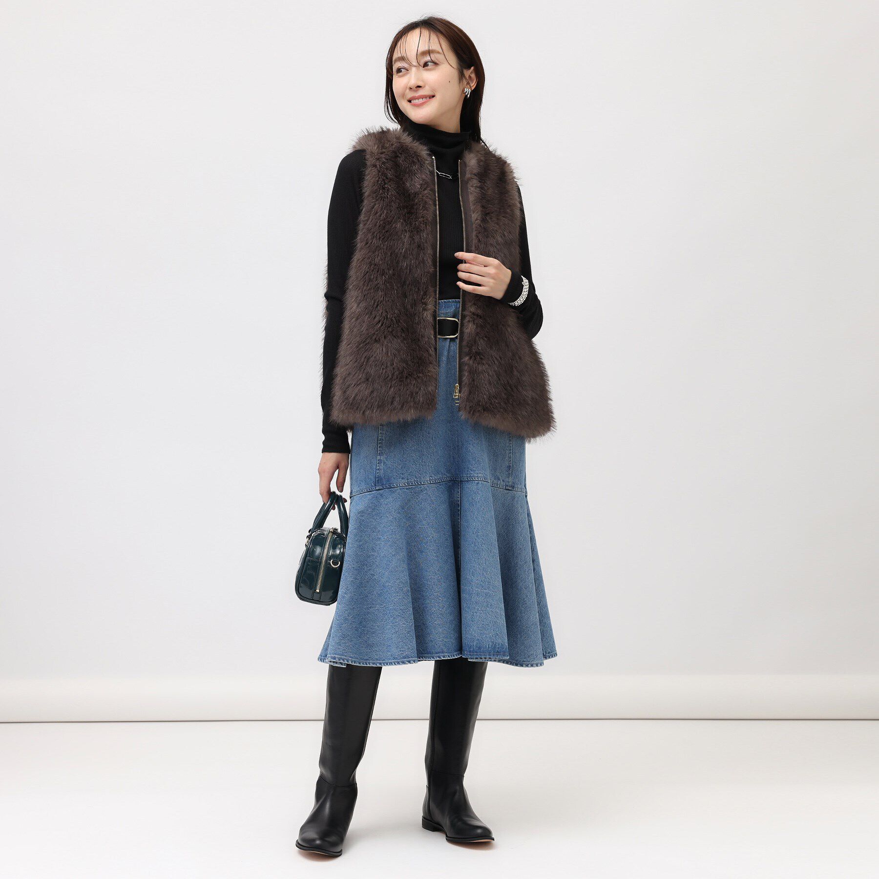 UNTITLED「【セットアップ可能】ヴィンテージデニムマーメイドスカート」|スカート|