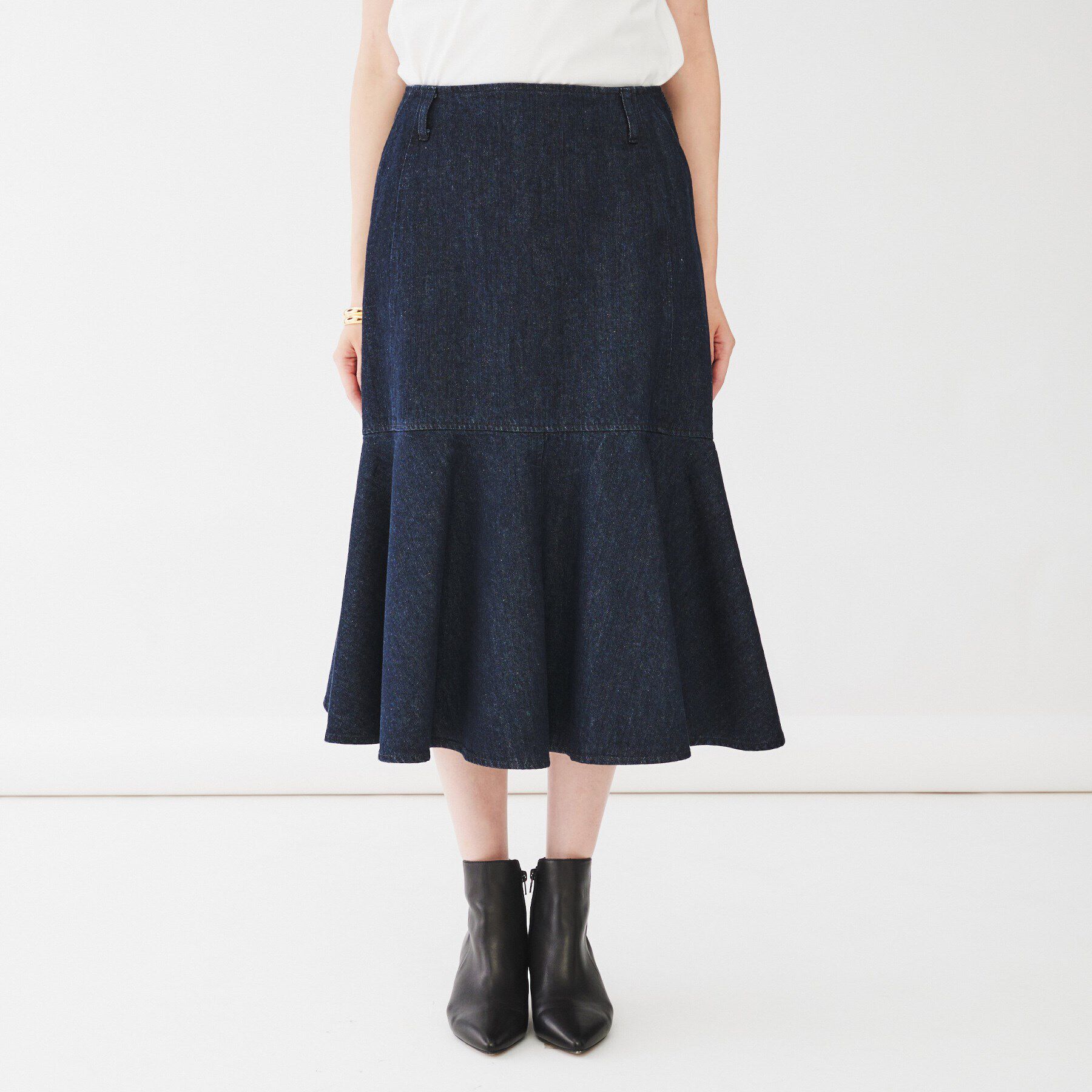 UNTITLED「【セットアップ可能】ヴィンテージデニムマーメイドスカート」|スカート|