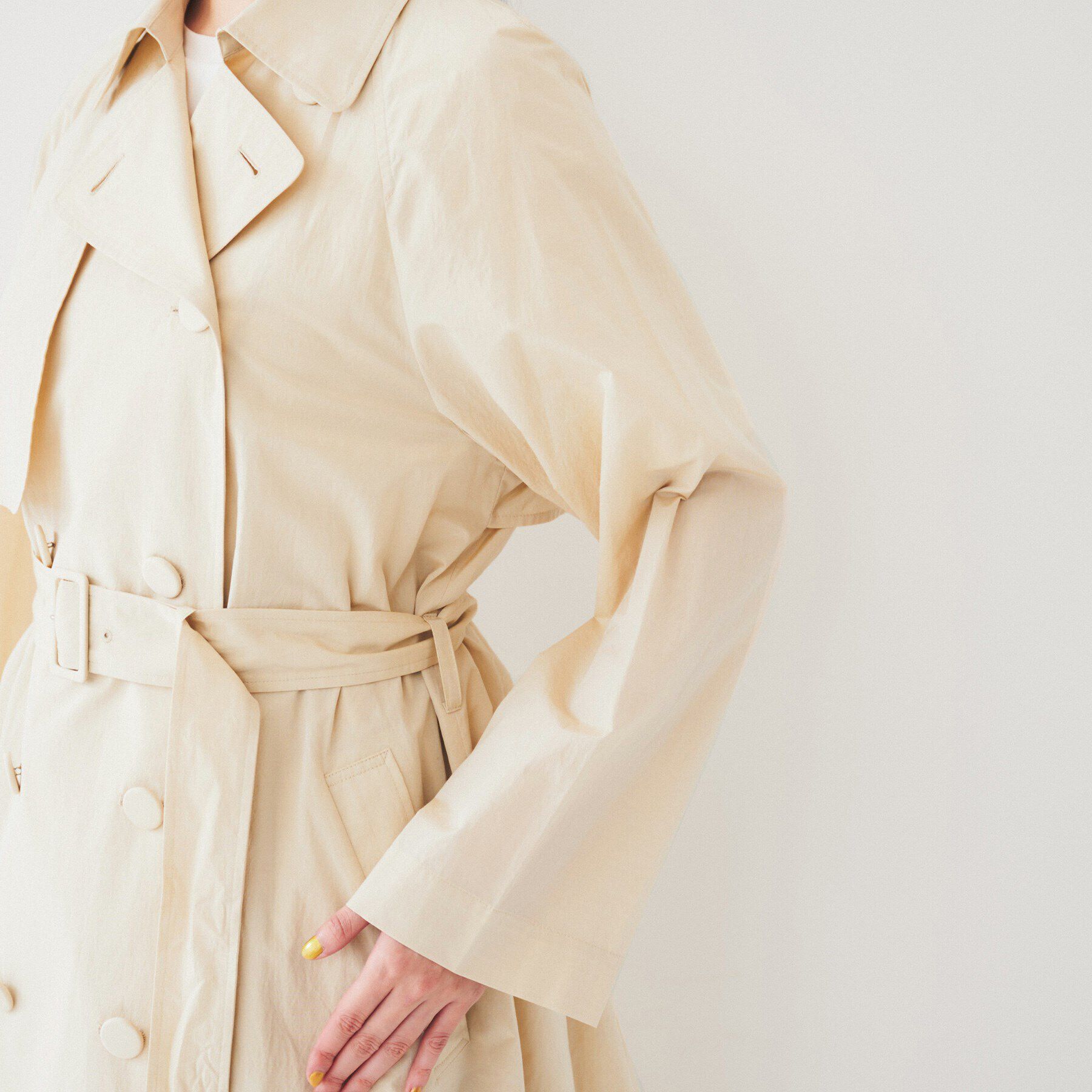 UNTITLED「ライトコットン トレンチコート」|トレンチコート|