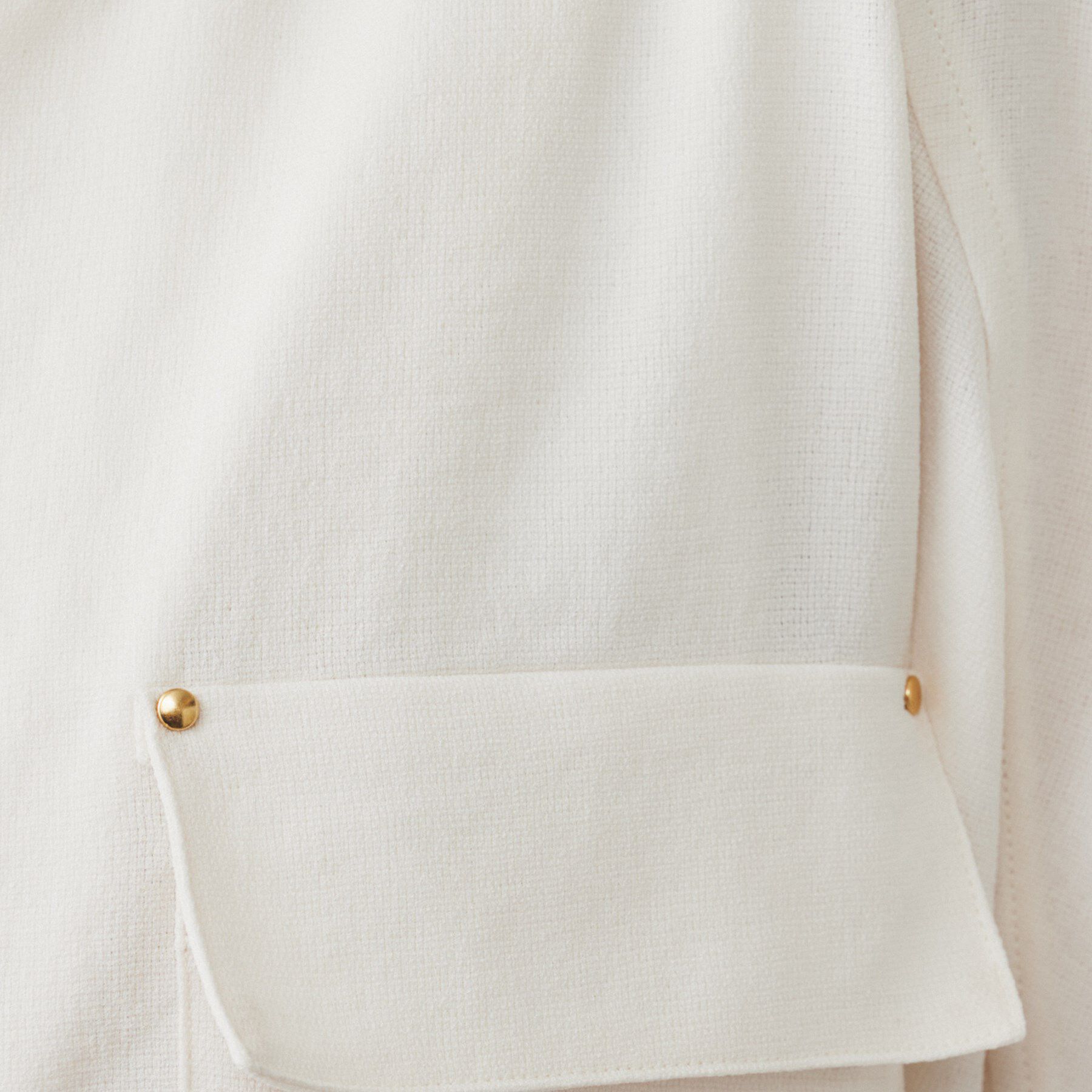 UNTITLED「【SEADRAKE】ノーカラー半袖ブルゾン」|ブルゾン・スタジャン|