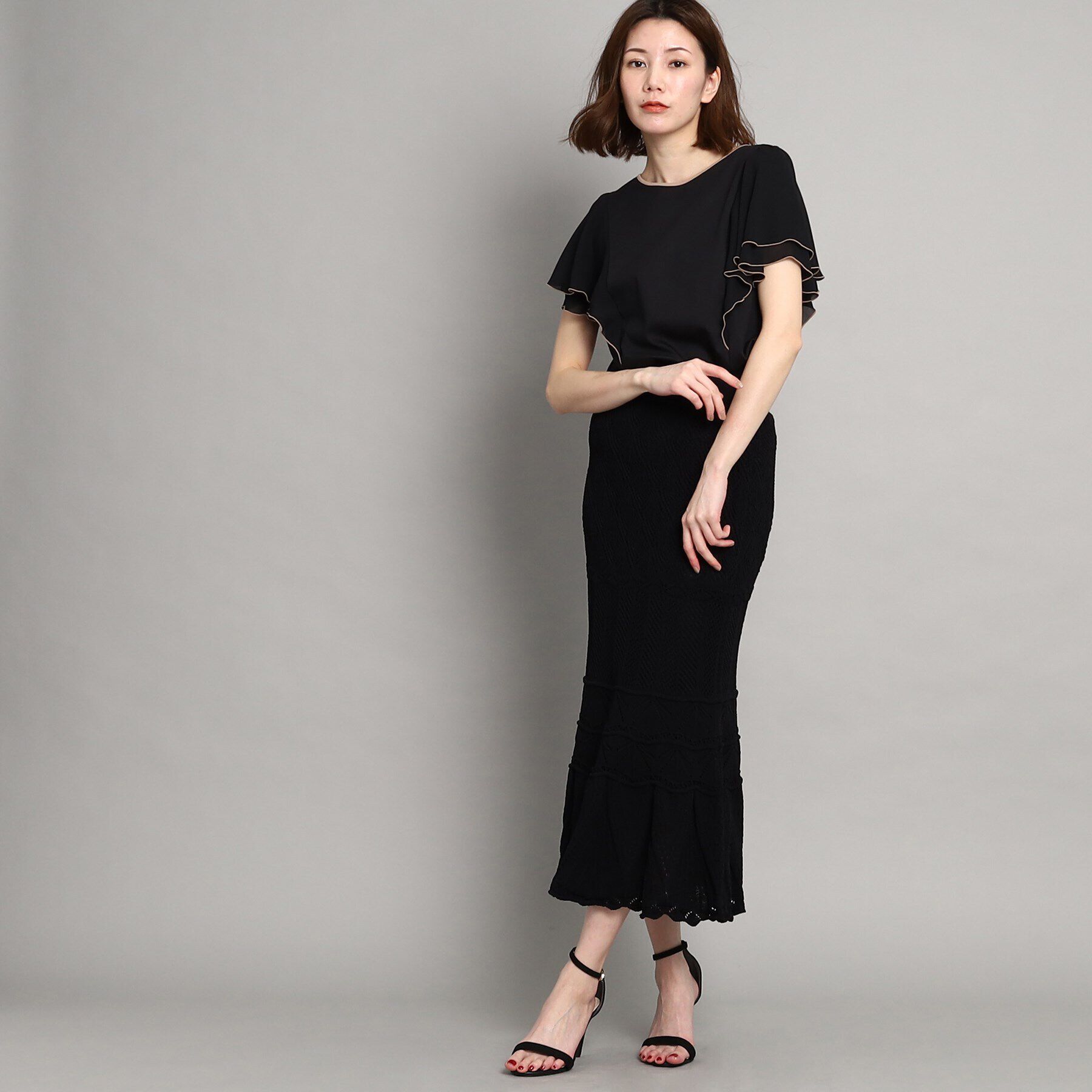 COUP DE CHANCE「【大人可愛い/洗える】フレアースリーブプルオーバー」|Tシャツ・カットソー|