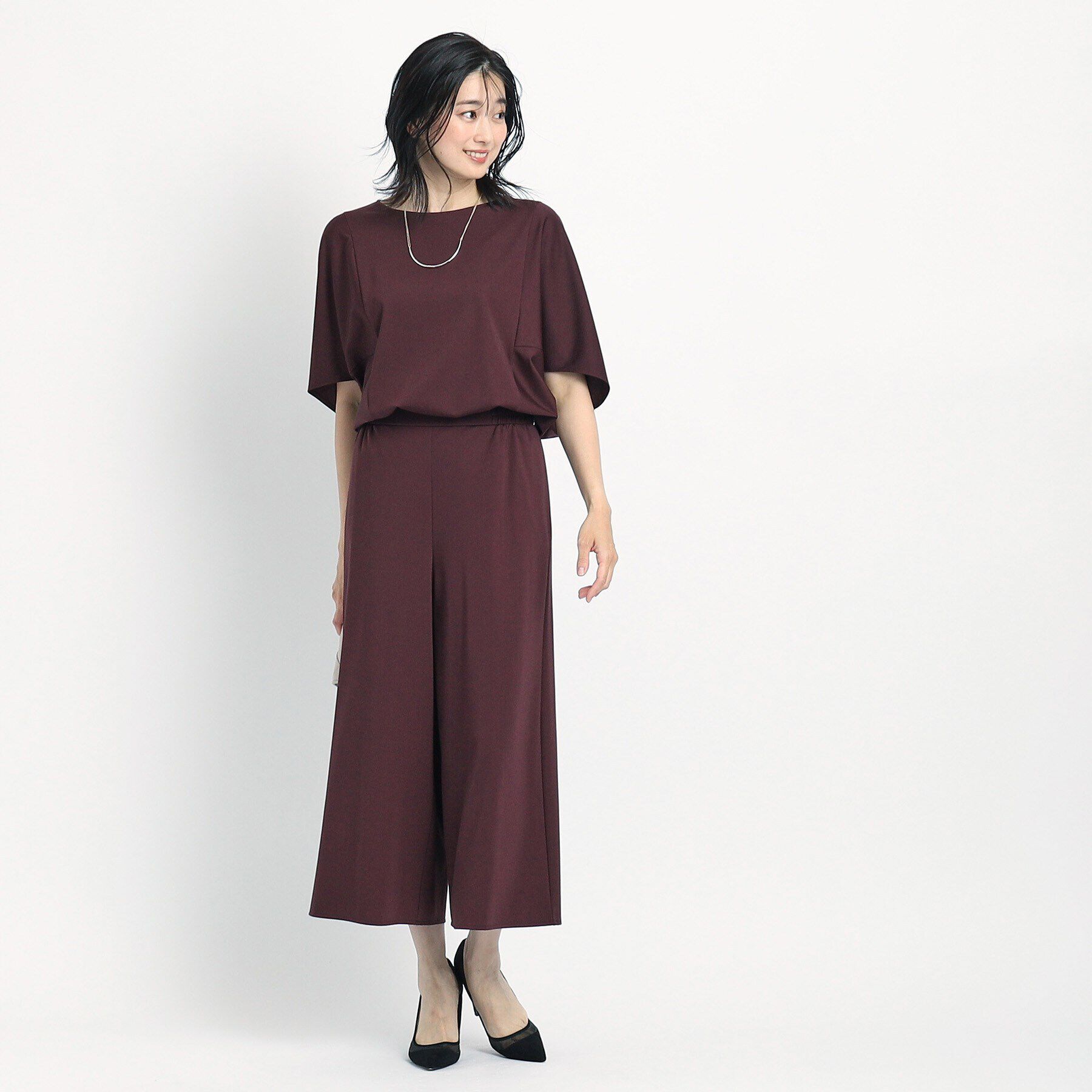 COUP DE CHANCE「【洗える／日本製】リラクシーワイドパンツ」|その他|