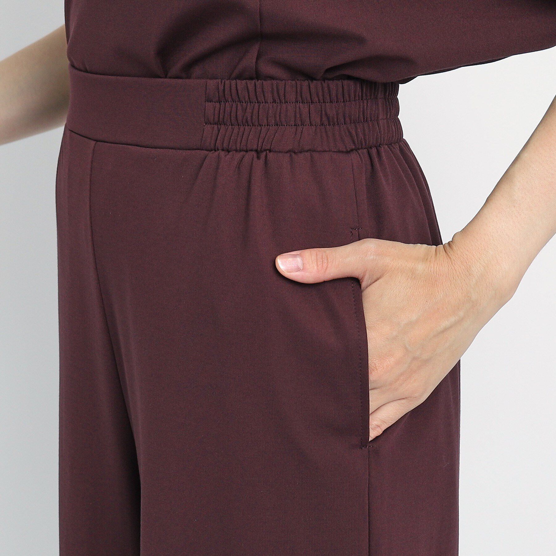 COUP DE CHANCE「【洗える／日本製】リラクシーワイドパンツ」|その他|