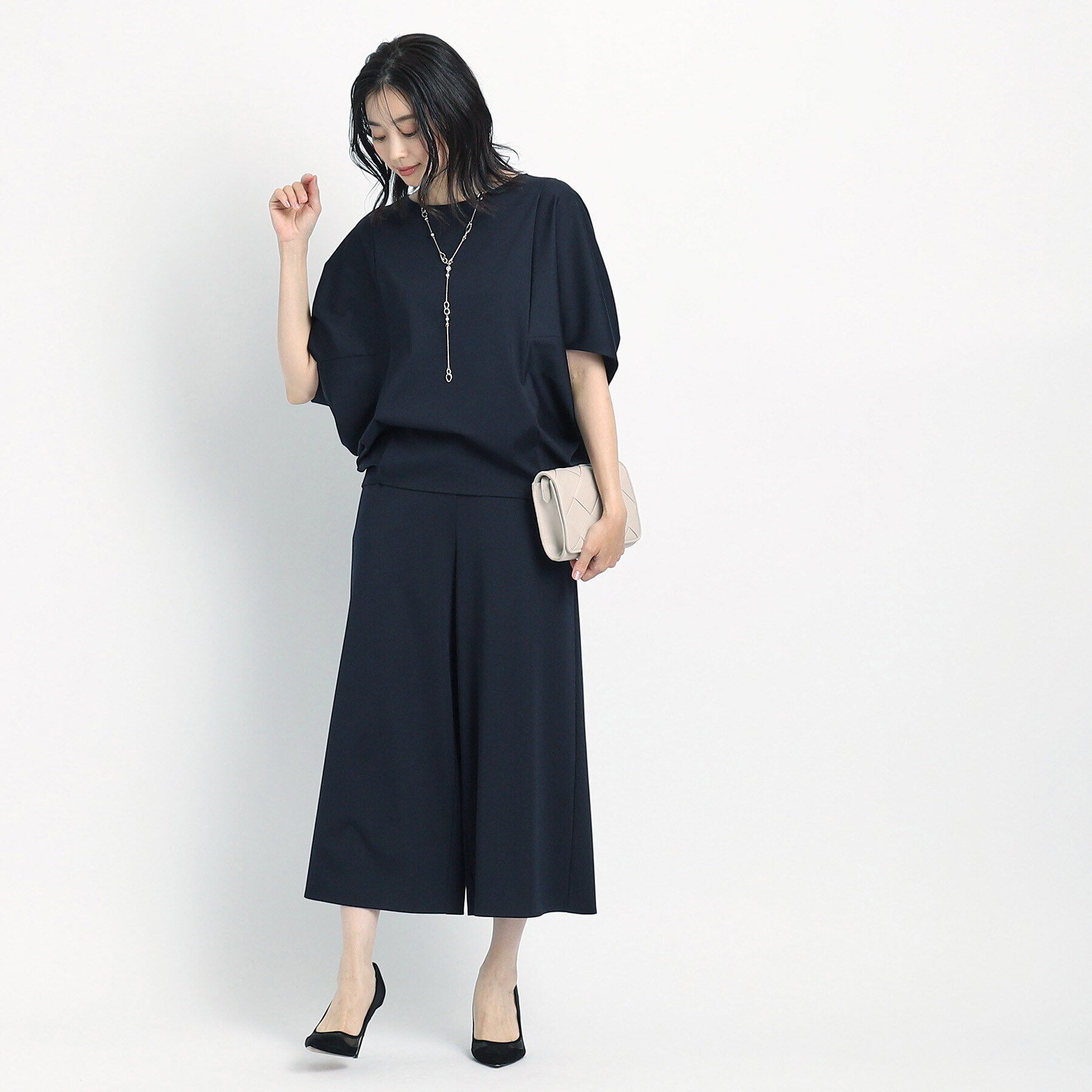 COUP DE CHANCE「【洗える／日本製】リラクシーワイドパンツ」|その他|