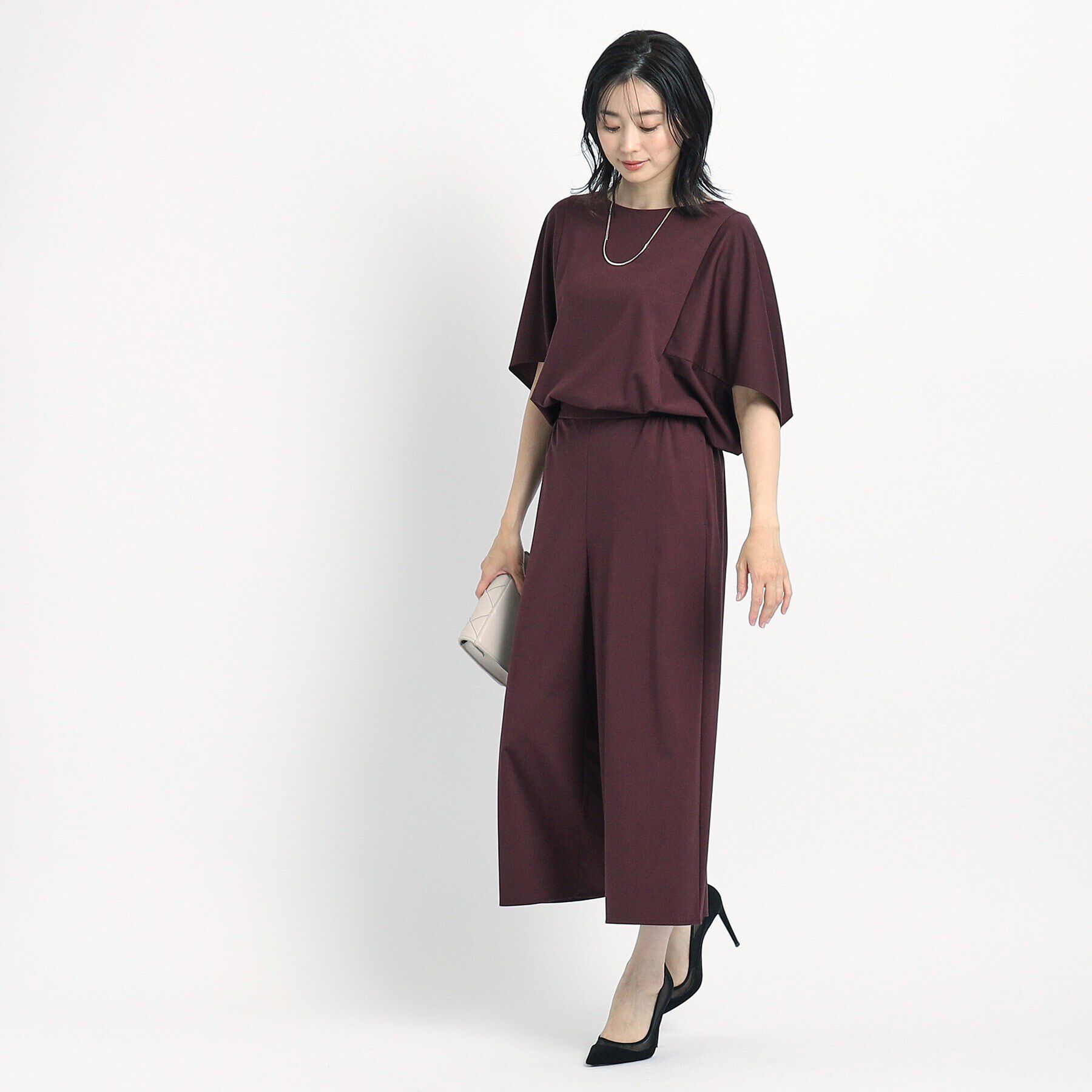 COUP DE CHANCE「【洗える／日本製】リラクシーワイドパンツ」|その他|