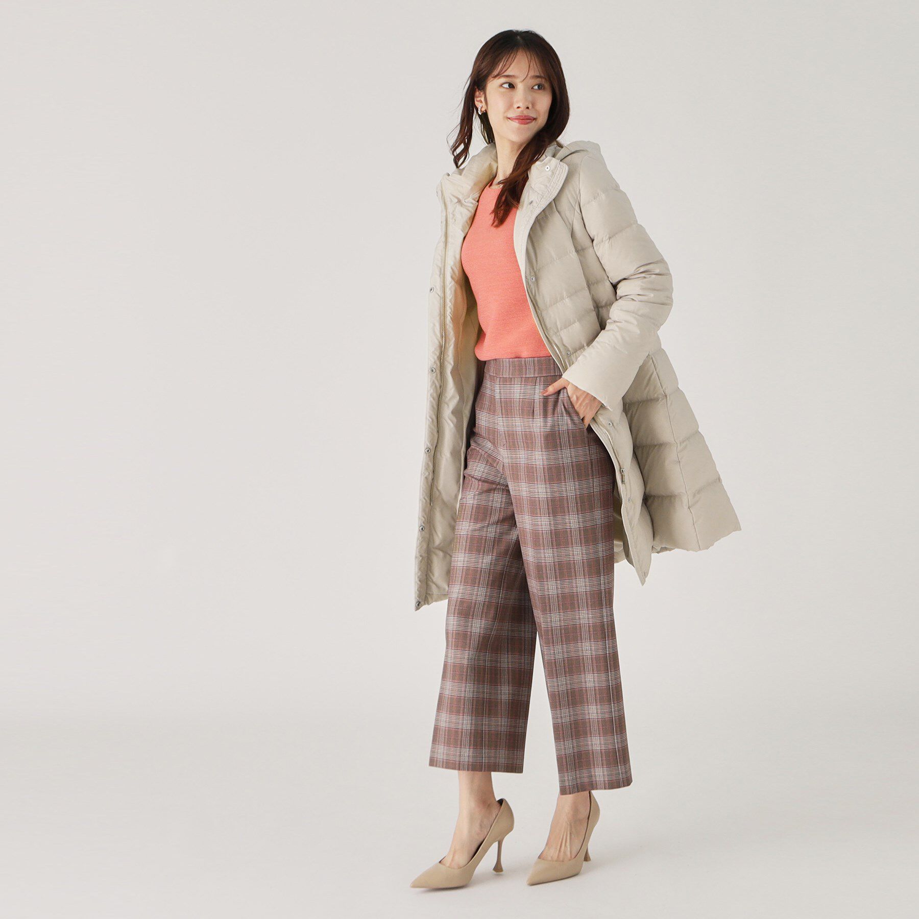 COUP DE CHANCE「【抗菌防臭／手洗い可】ダウンコート」|ダウン|