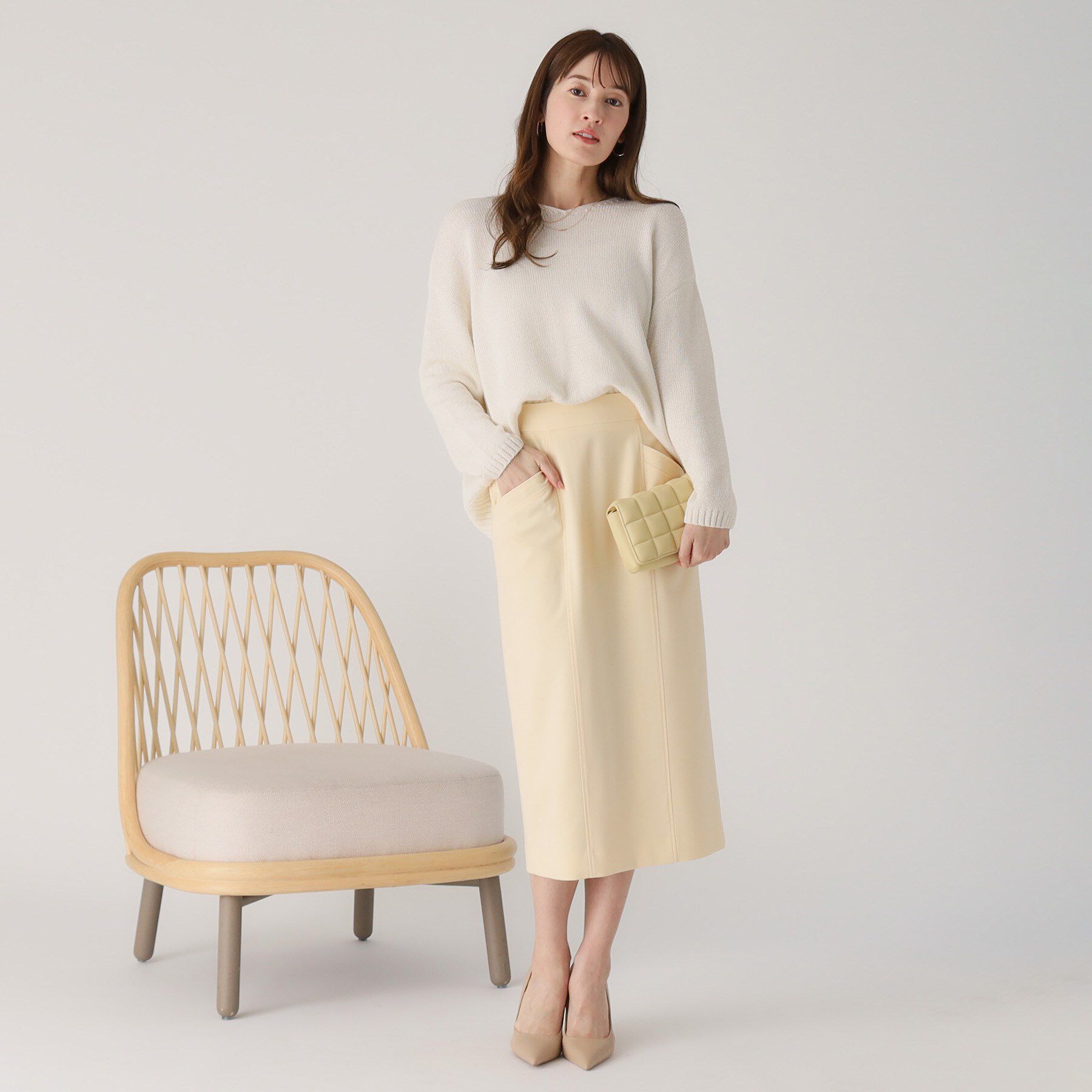 COUP DE CHANCE「【洗える／日本製】ニットプルオーバー」|ニット・セーター|