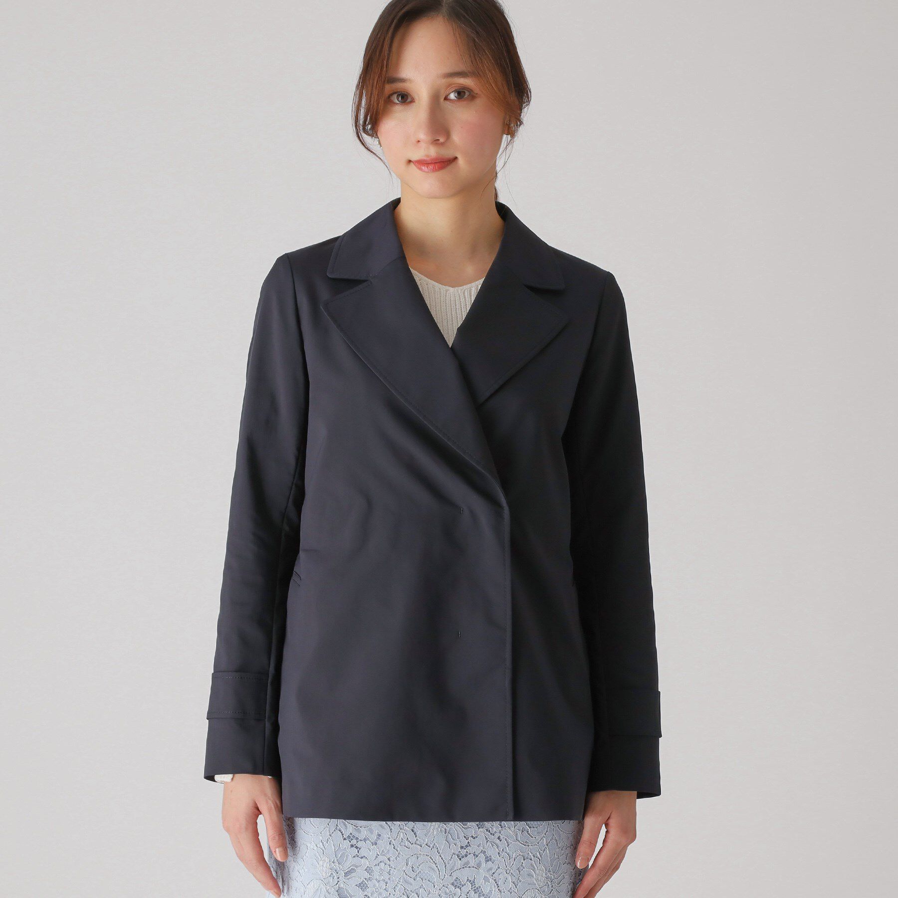 COUP DE CHANCE「【撥水加工】ミドル丈コート」|トレンチコート|