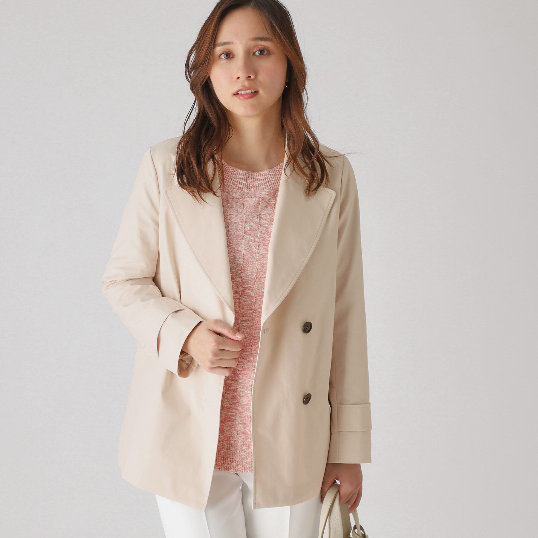 COUP DE CHANCE「【撥水加工】ミドル丈コート」|トレンチコート|