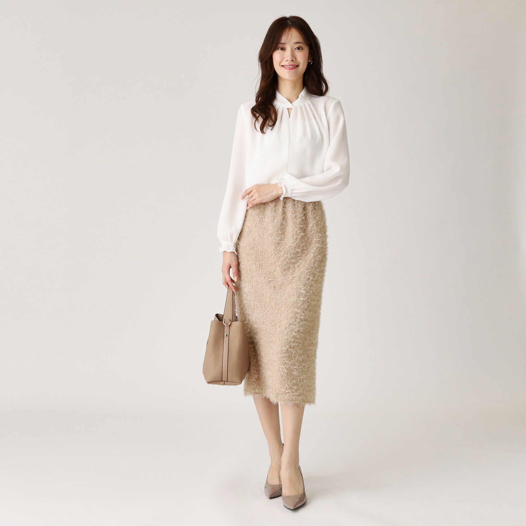 COUP DE CHANCE「【洗える／日本製】フェザースカート」|スカート|