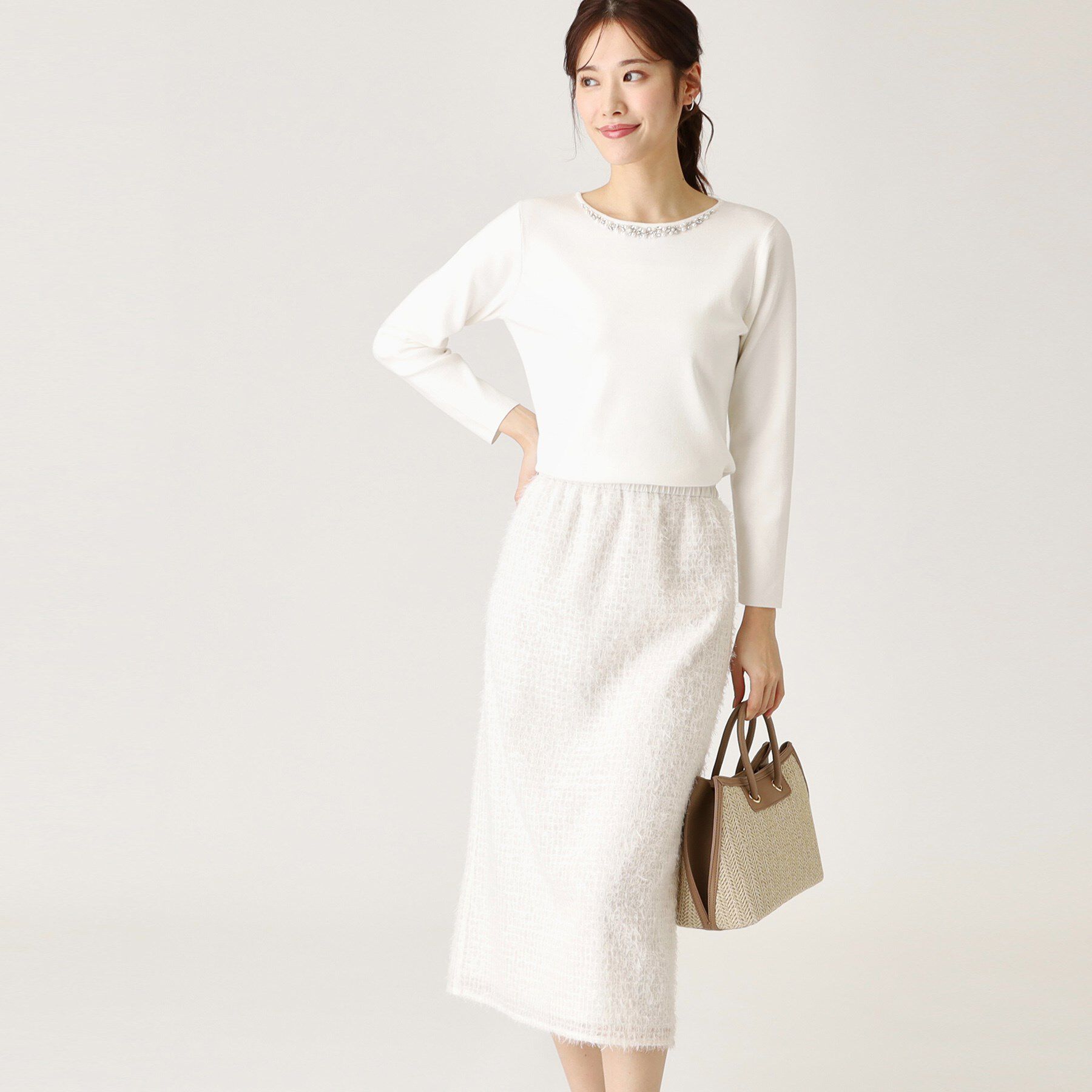 COUP DE CHANCE「【洗える／日本製】フェザースカート」|スカート|