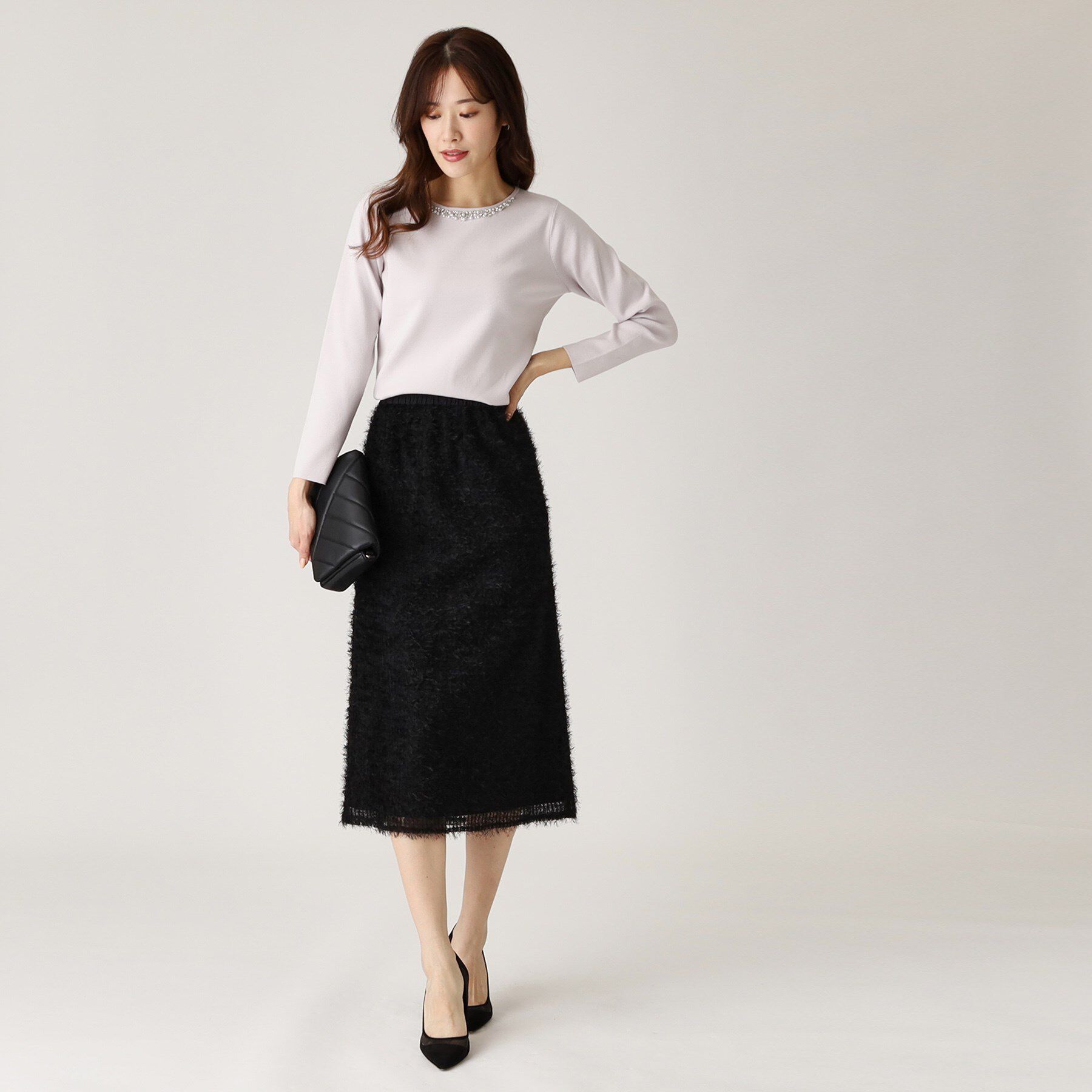 COUP DE CHANCE「【洗える／日本製】フェザースカート」|スカート|