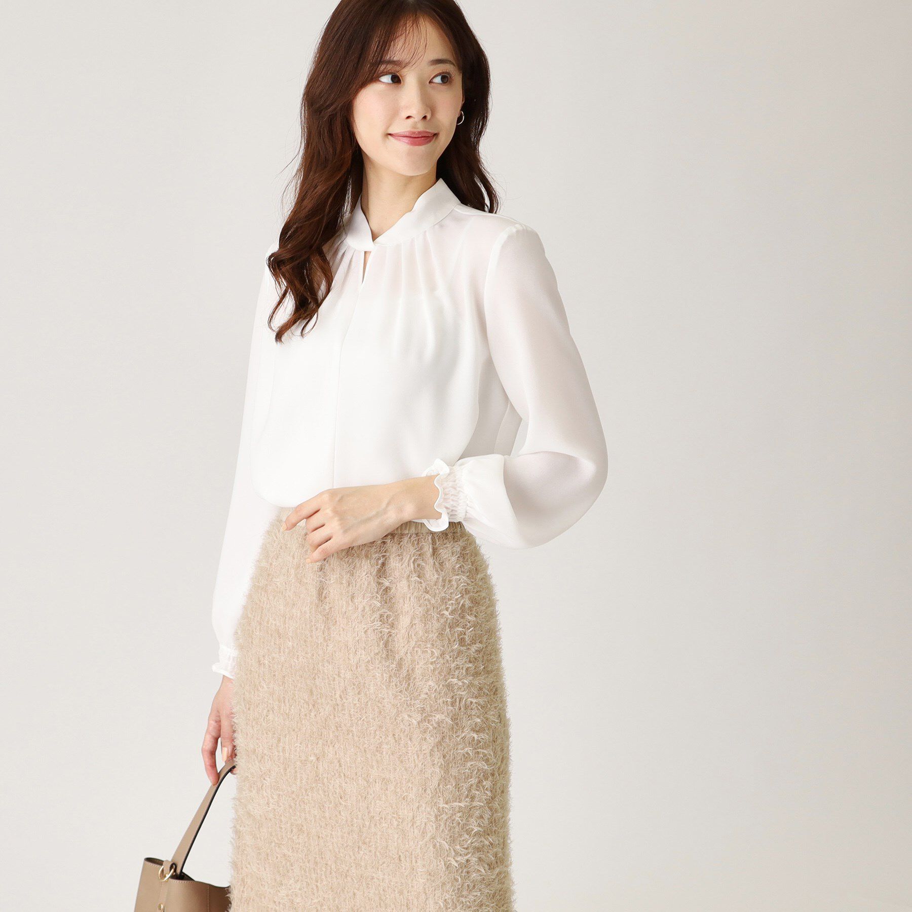 COUP DE CHANCE「【洗える／日本製】フェザースカート」|スカート|