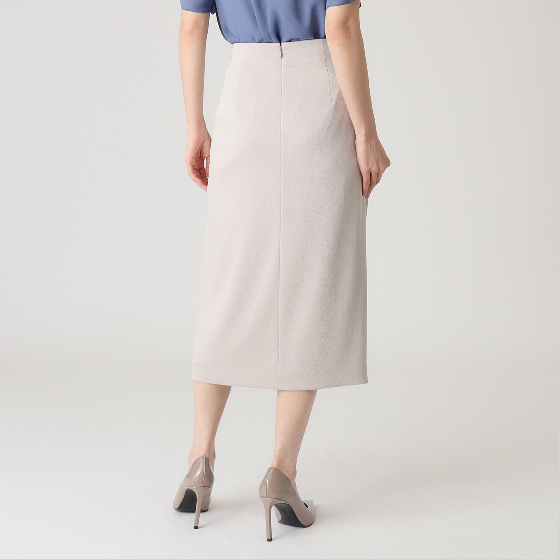 COUP DE CHANCE「【洗える／日本製】ドロストデザイン ナロータイトスカート」|スカート|