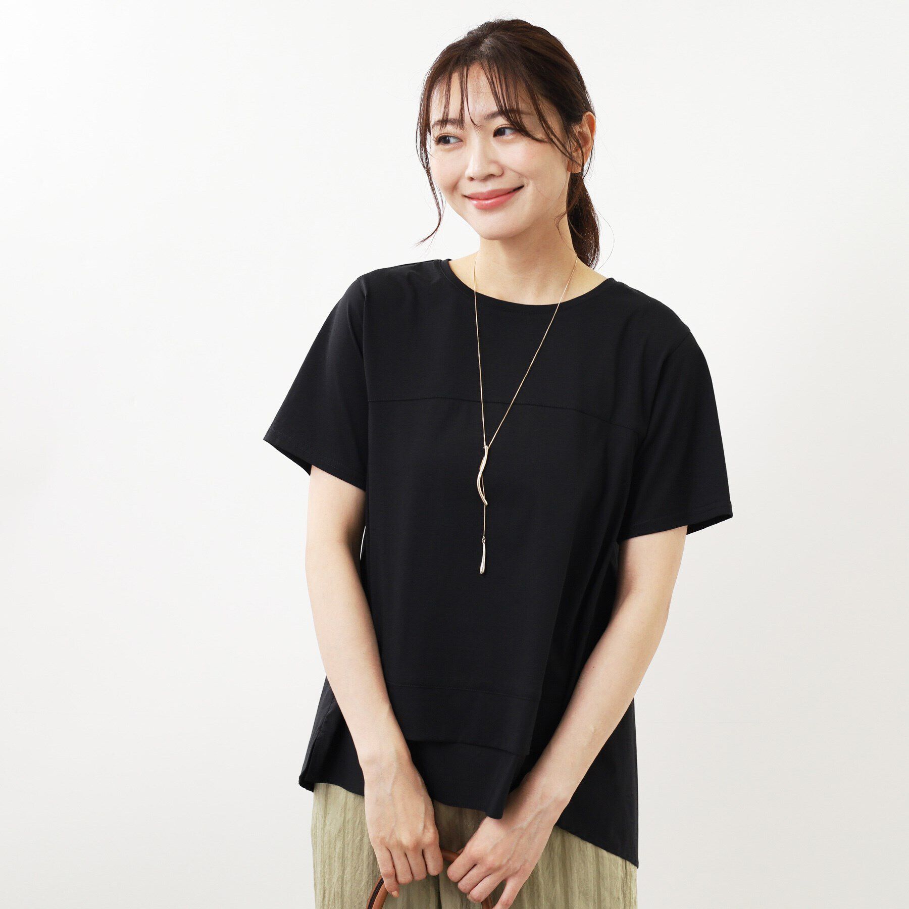 Reflect「【SALE／E‐QUALITY／手洗い可】ドッキングプルオーバー」|Tシャツ・カットソー|