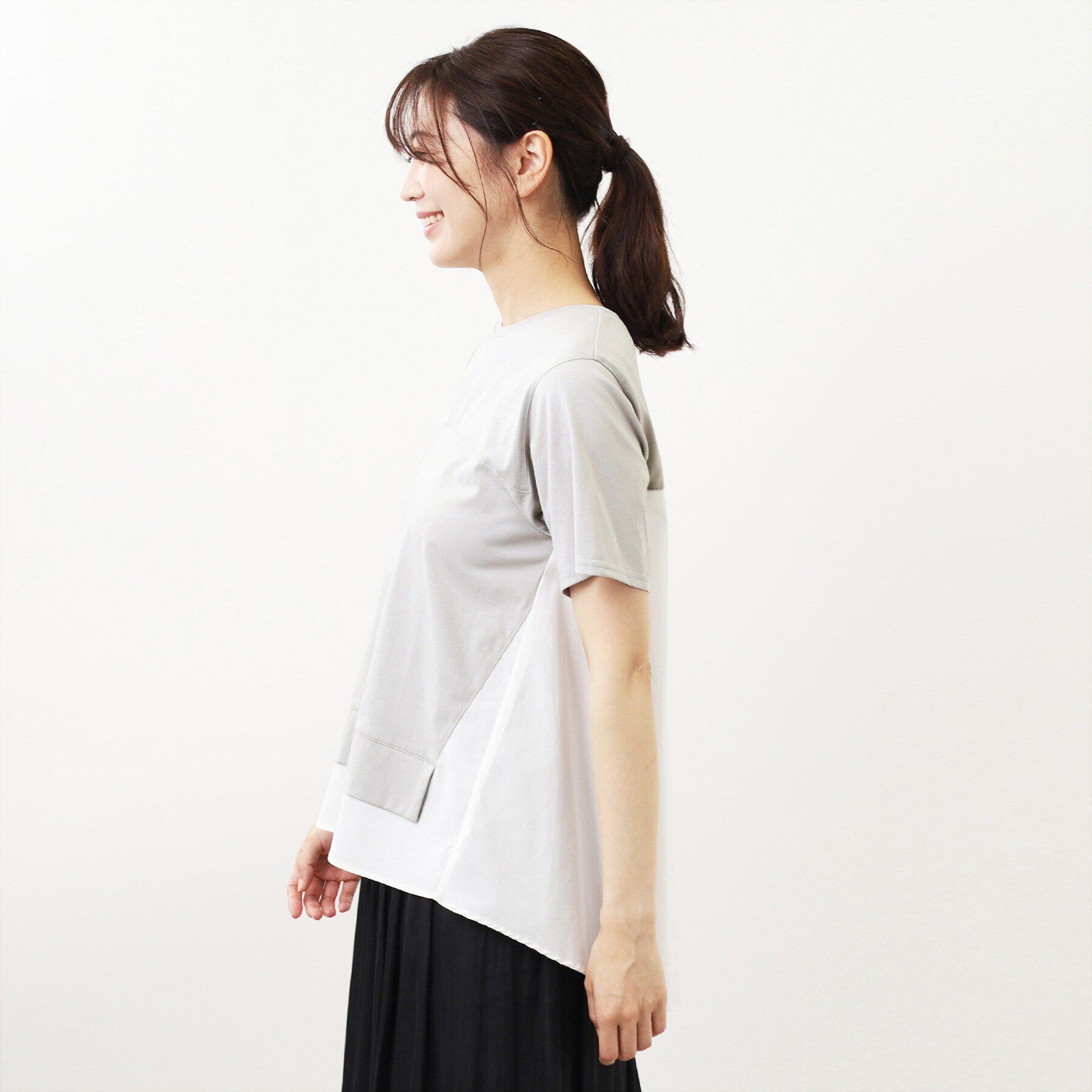 Reflect「【SALE／E‐QUALITY／手洗い可】ドッキングプルオーバー」|Tシャツ・カットソー|