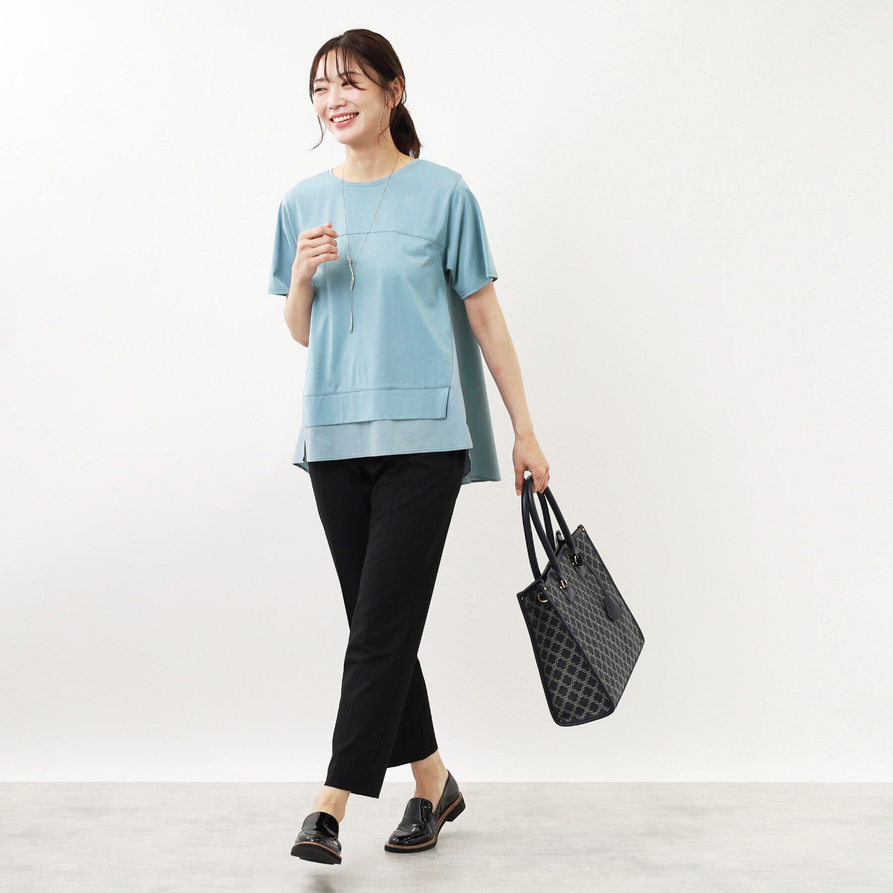 Reflect「【SALE／E‐QUALITY／手洗い可】ドッキングプルオーバー」|Tシャツ・カットソー|