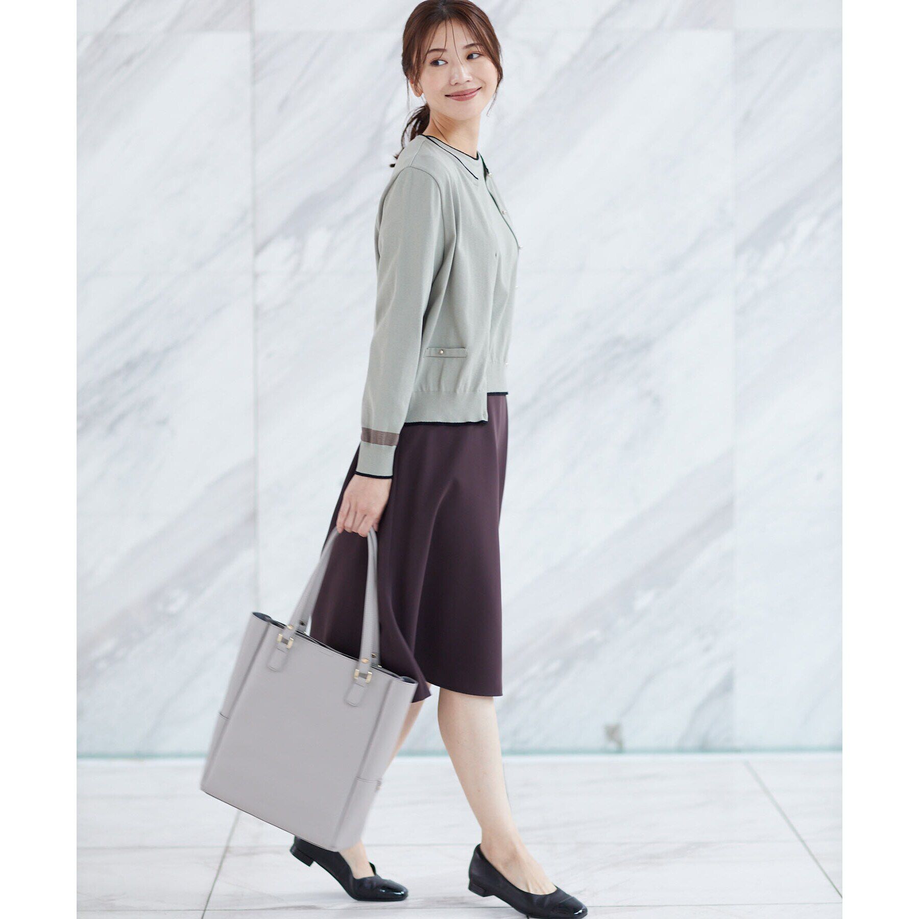 Reflect「【コートの上からでも肩掛けしやすい！パソコン収納可／WEB限定カラーあり】&rsquo;24秋冬 毎日バッグ」|トートバッグ|