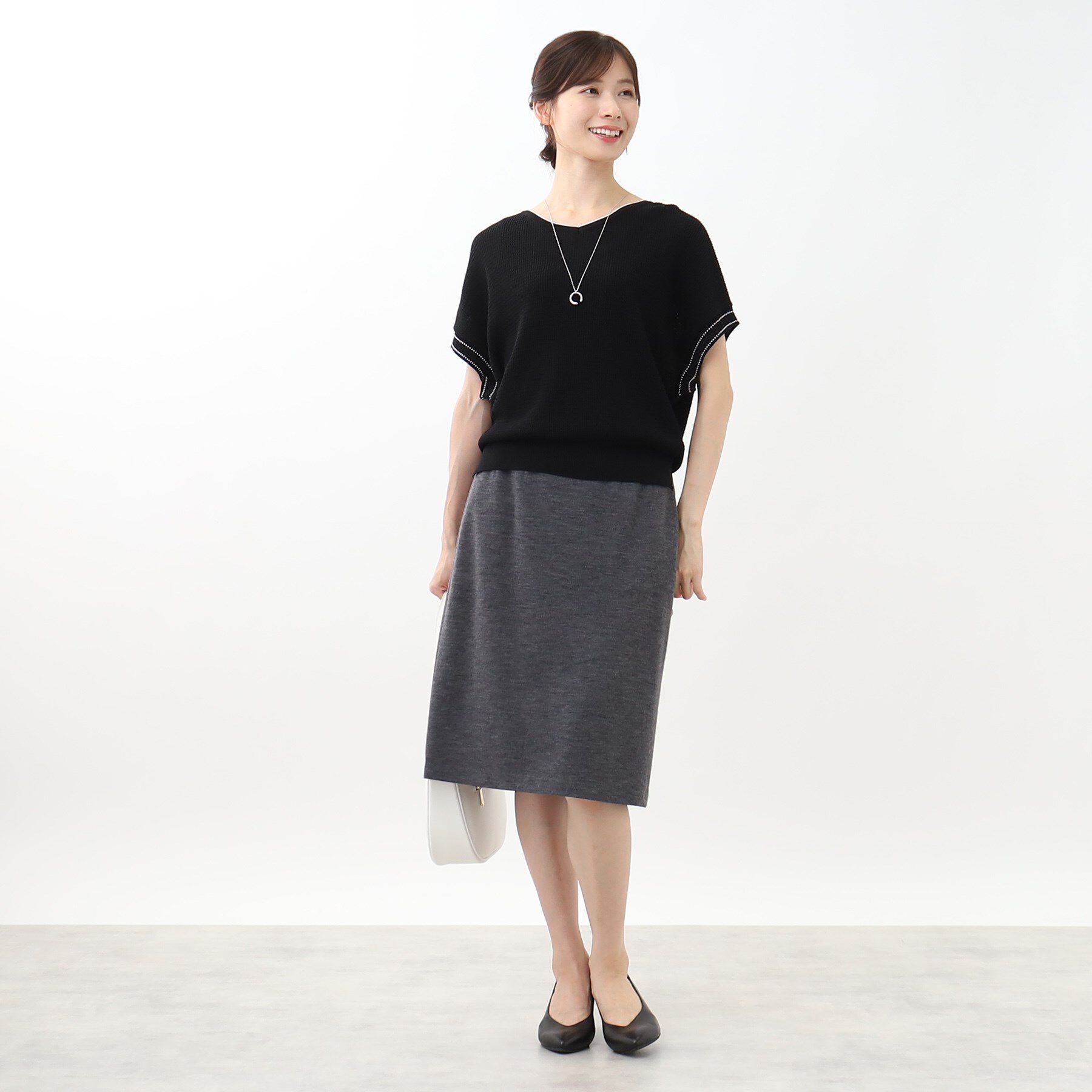 Reflect「【WEB限定カラーあり／洗える】ラメプルオーバーニット」|ニット・セーター|