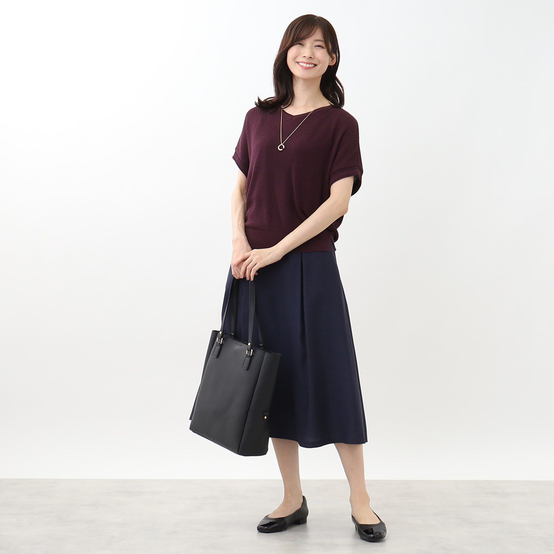 Reflect「【WEB限定カラーあり／洗える】ラメプルオーバーニット」|ニット・セーター|