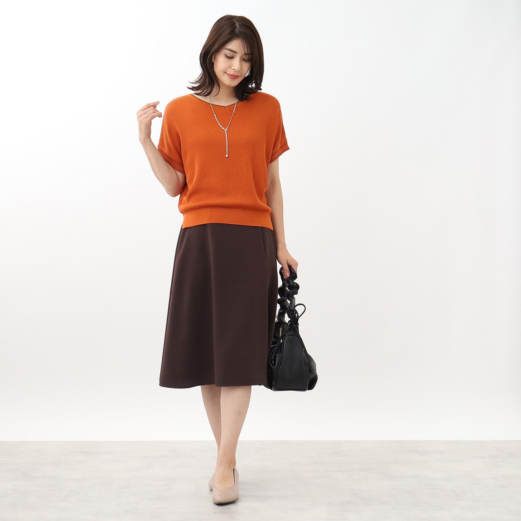 Reflect「【WEB限定カラーあり／洗える】ラメプルオーバーニット」|ニット・セーター|