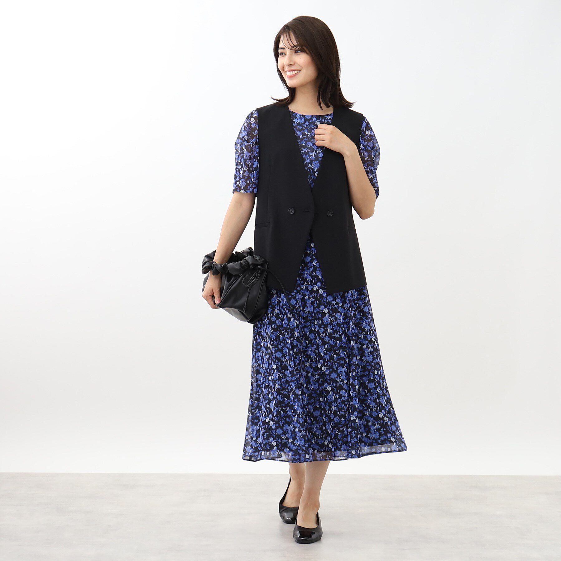 Reflect「【SALE／手洗い可】ドライタッチジレ」|ベスト・ジレ|