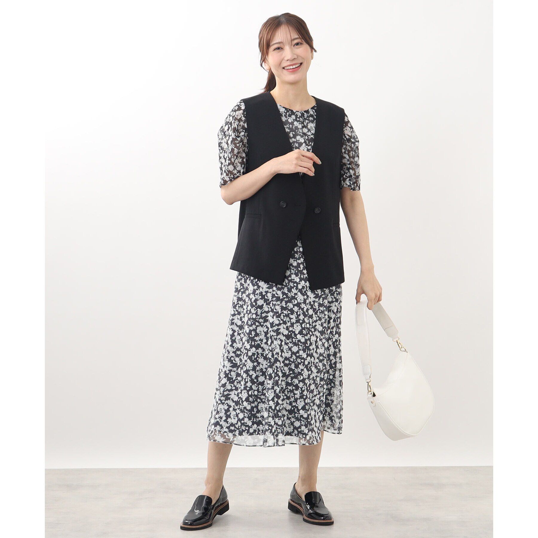 Reflect「【SALE／手洗い可】ドライタッチジレ」|ベスト・ジレ|