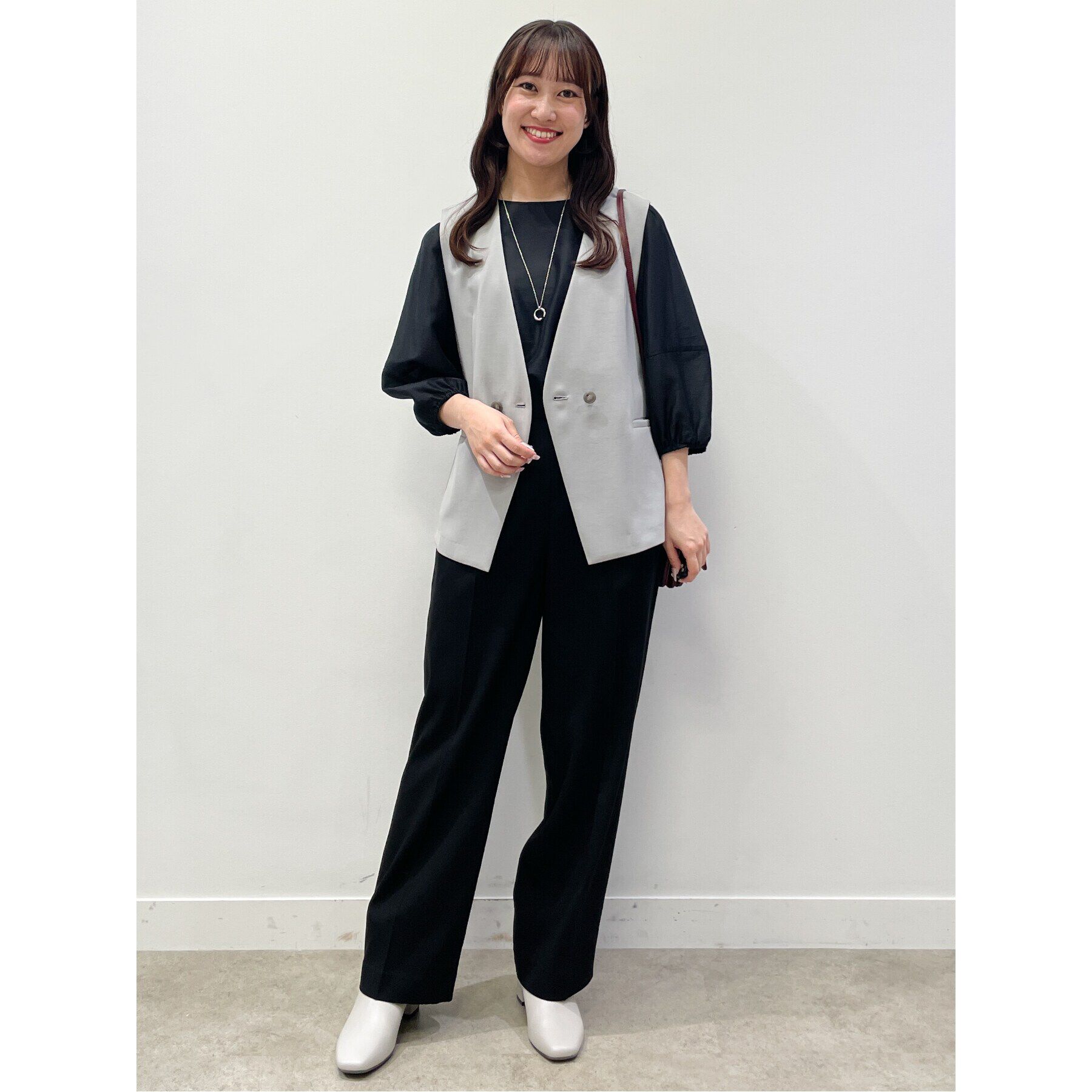 Reflect「【SALE／手洗い可】ドライタッチジレ」|ベスト・ジレ|