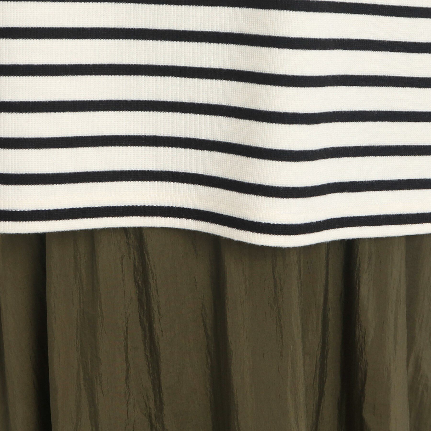 Reflect「【E‐QUALITY／手洗い可／セットアイテム】ボーダープルオーバー＋タンクトップワンピース」|ワンピース|