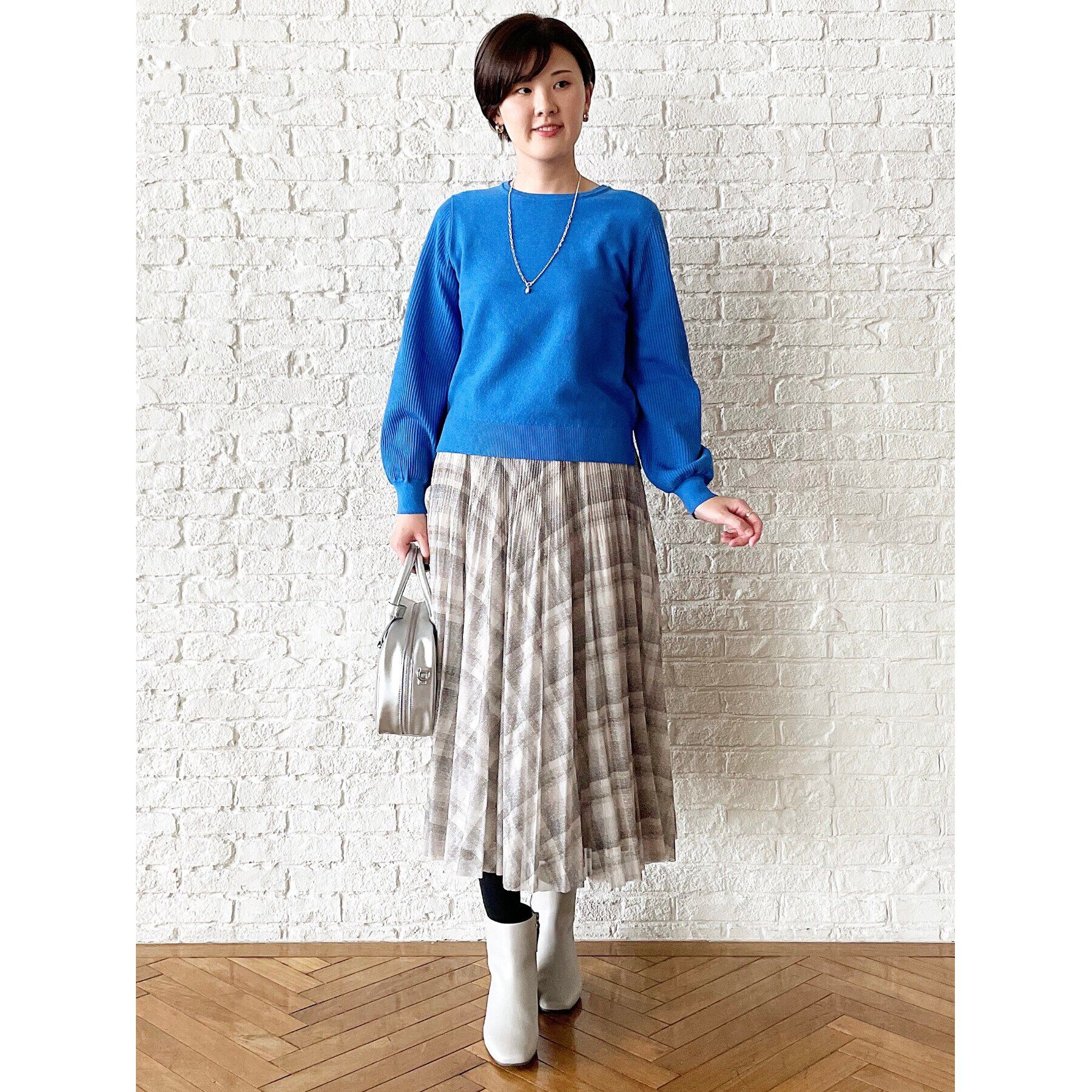 Reflect「【マシンウォッシュ可】パフスリーブニット」|ニット・セーター|