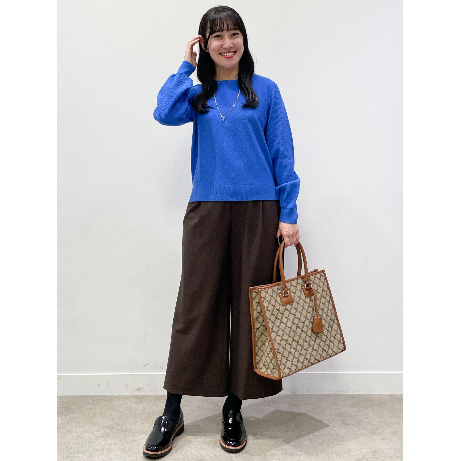 Reflect「【マシンウォッシュ可】パフスリーブニット」|ニット・セーター|