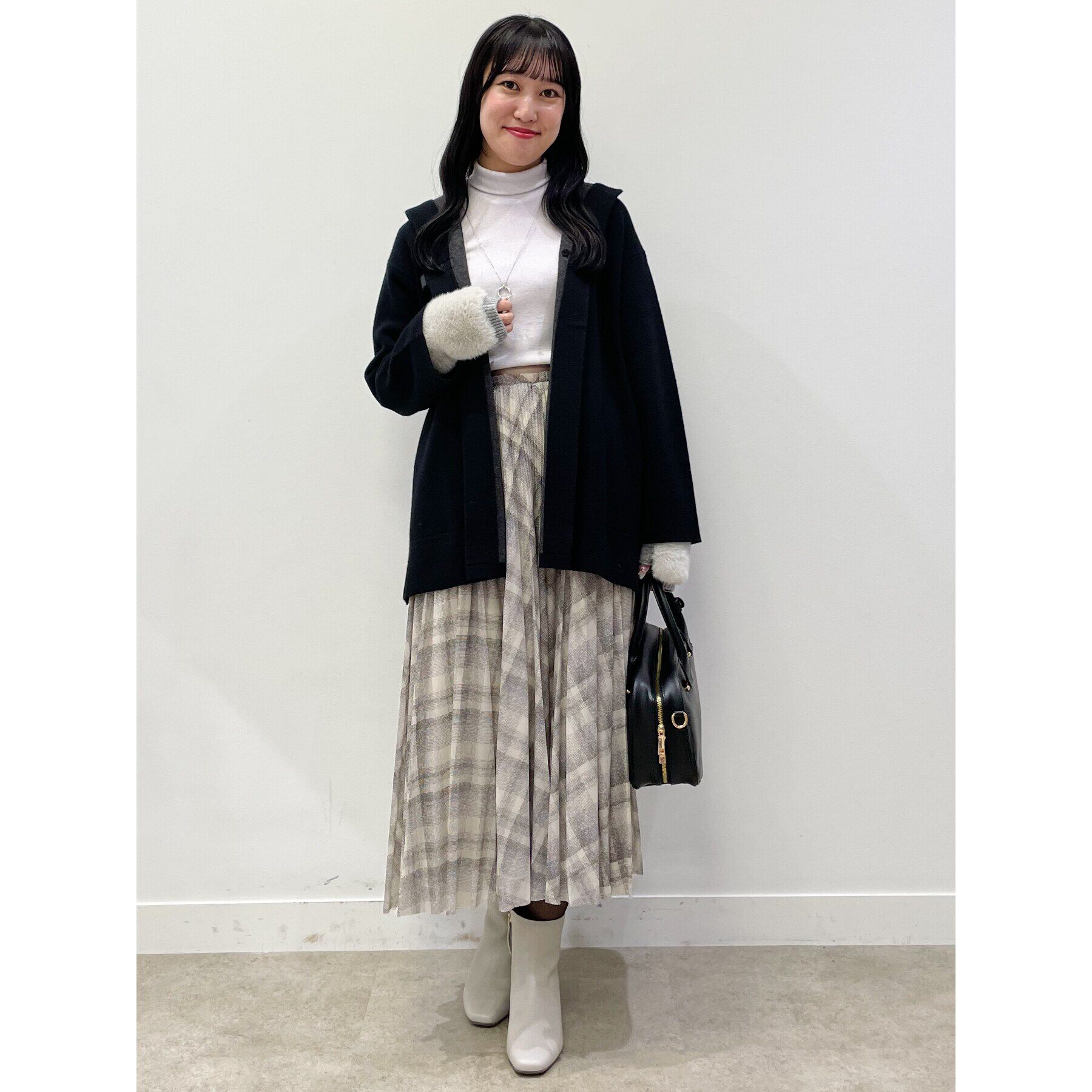 Reflect「エアリーチュール&times;チェックプリーツスカート」|スカート|