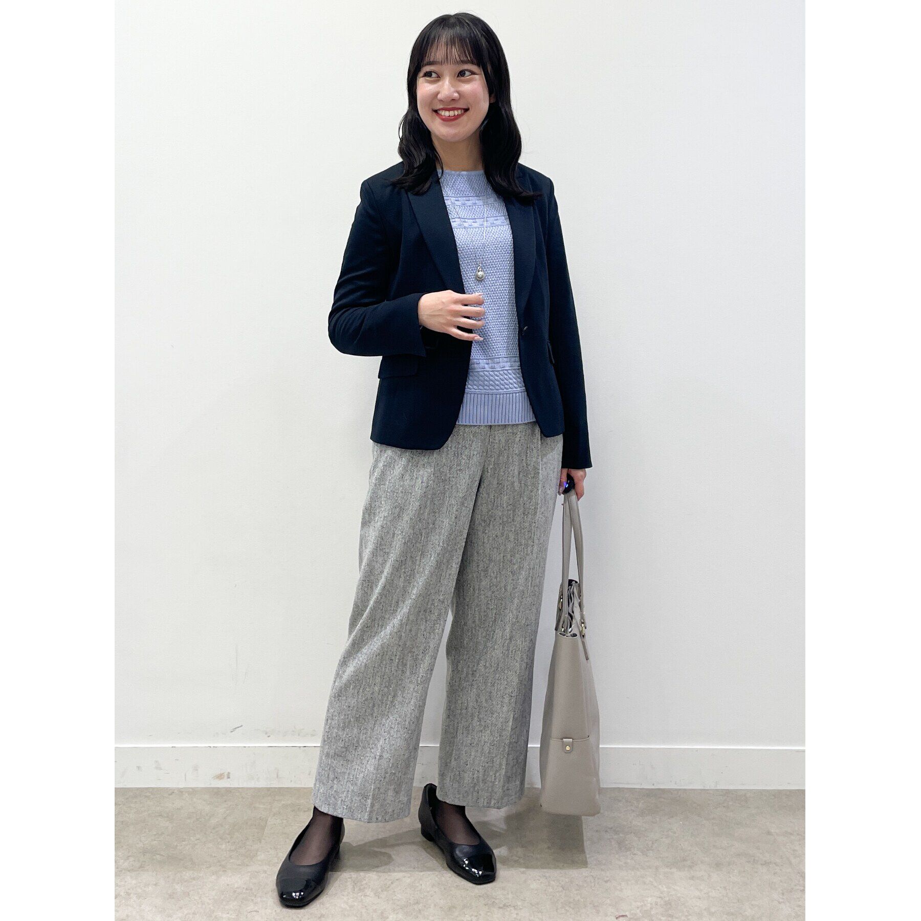 Reflect「【春SALE／手洗い可／すっきり細見え/コートインにおすすめ！】ラメニット」|ニット・セーター|